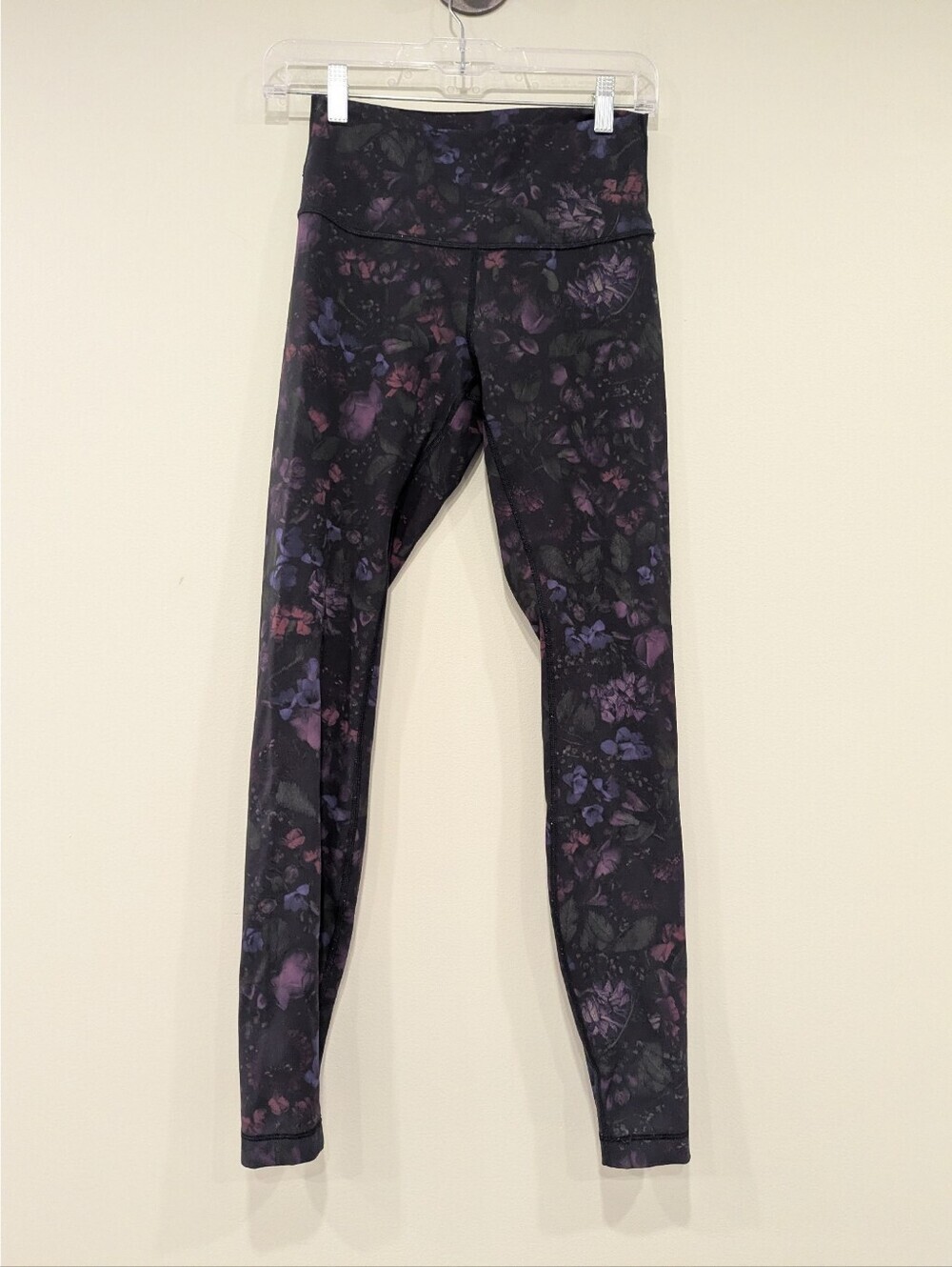 Lululemon Wunder Under Hi Rise Tight Leggings In Frozen Flourish Multi Size 6